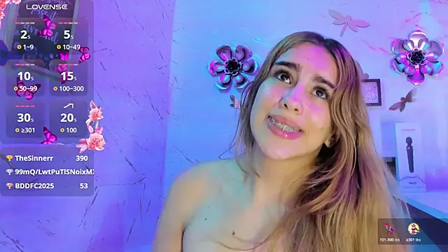 Natasha-Adams Obrolan Langsung XXX