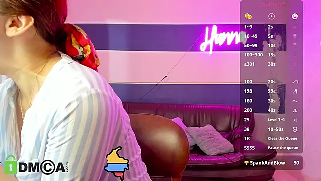 Chat XXX ao vivo de camiladeluca