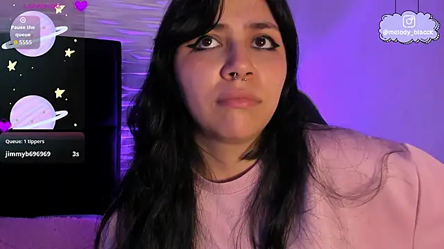 Sembang XXX Secara Langsung Melody_Black_