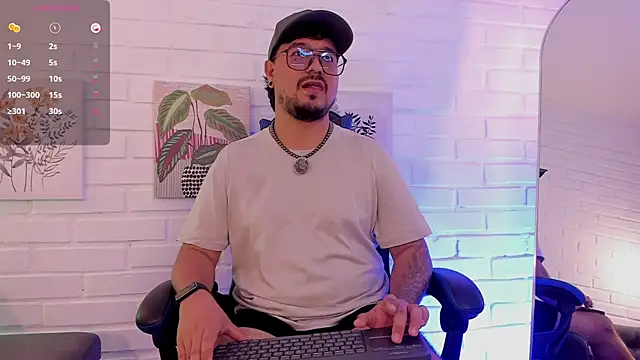 Webkamerová show DaviidEvans_