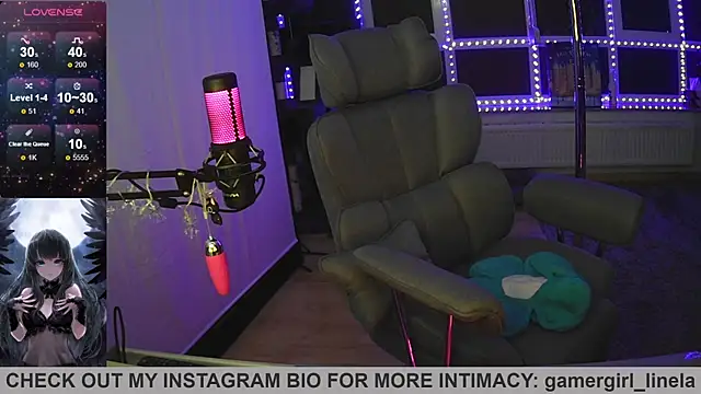 Chat XXX en directo de Gamergirl-Linela