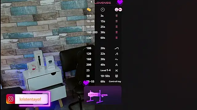 Chat XXX en directo de kristen_tay