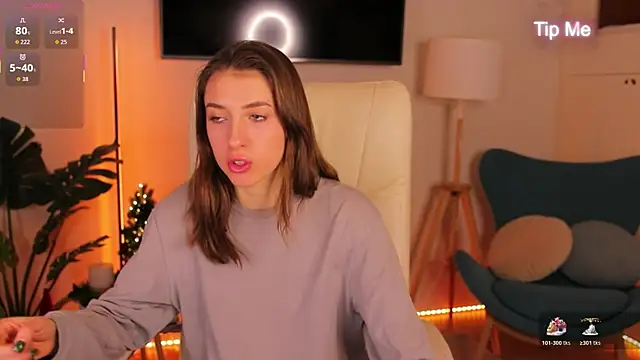 SweetVikki élő XXX-chatje