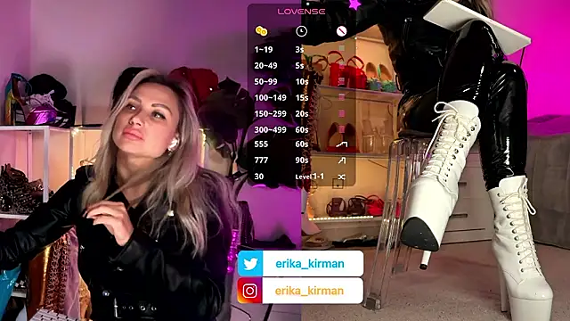 Czat XXX na żywo – Erika_Kirman