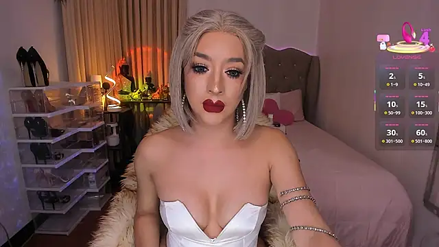 GoddessTransContessa Pertunjukan Webcam