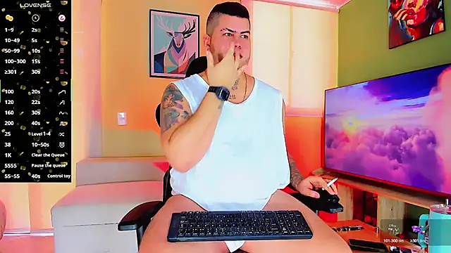Thomas_chubbyxhot élő XXX-chatje