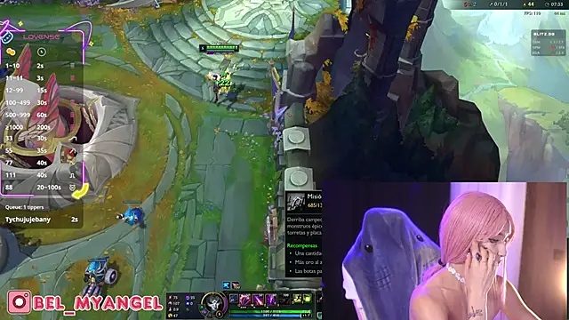 Chat XXX en directo de Bella-Franco