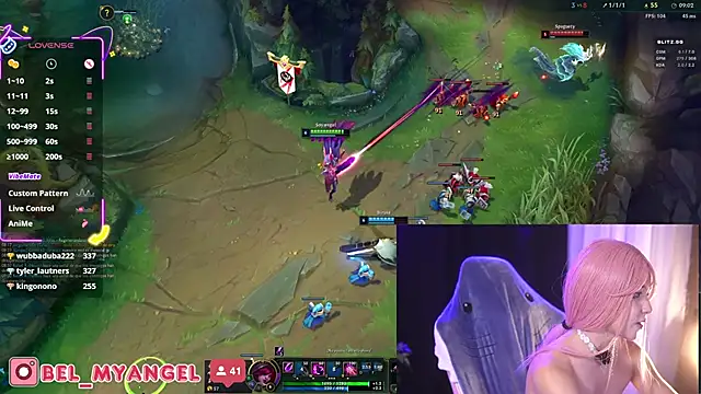 Chat XXX en directo de Bella-Franco