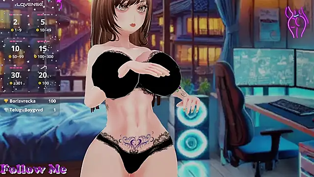 Hanaedamngirl's Live XXX Chat