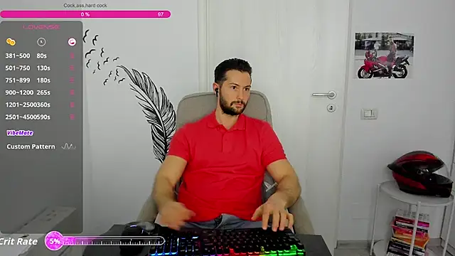 XXX chat uživo modela ZackFraser