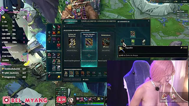 XXX chat uživo modela Bella-Franco