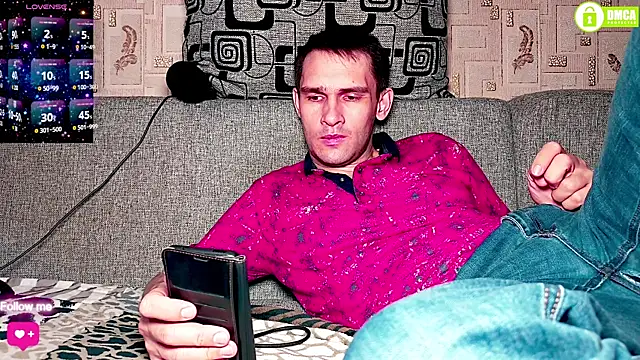 Show modela DavidCarroll na web-kameri