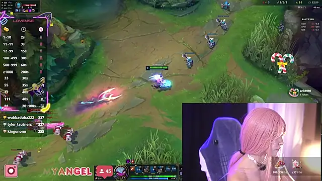 Bella-Franco élő XXX-chatje