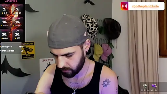 Chat XXX en directo de HairyRobxxx