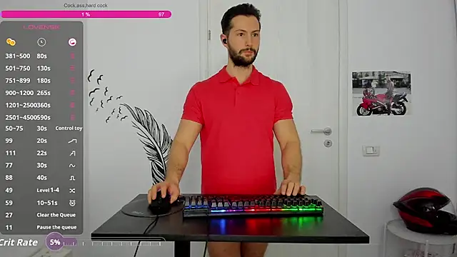 ZackFraser Adlı Modelin Canlı XXX Sohbeti