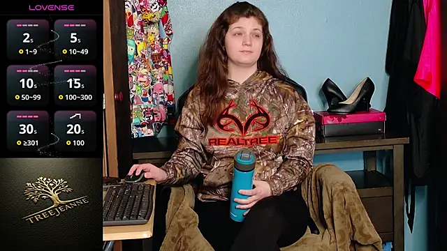 XXX chat uživo modela TreeJeanne