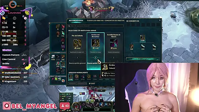 XXX chat uživo modela Bella-Franco