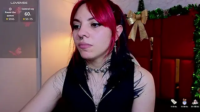 morgana_white élő XXX-chatje