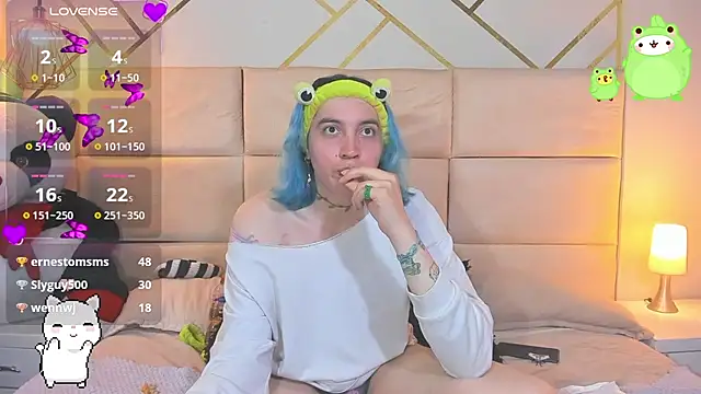 Show modela Kissa- na web-kameri