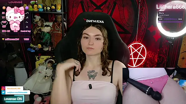 Show de webcam de Lilithara666