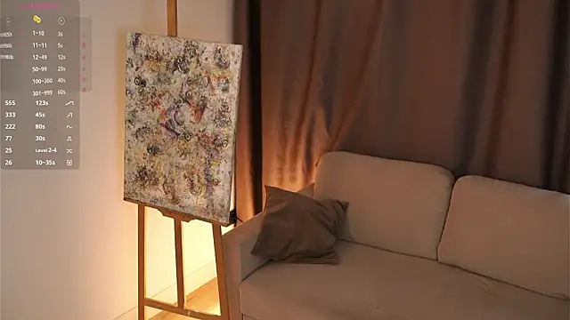 Show modela LynellPaveglio na web-kameri