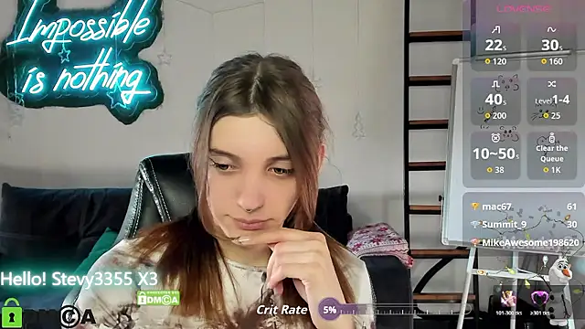 Živý XXX chat CherryBloom777