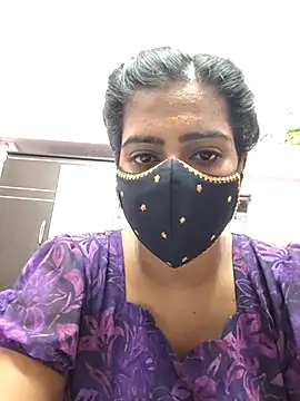 Show modela Tamil-Meenu12 na web-kameri