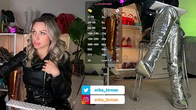 Erika_Kirman Adlı Modelin Canlı XXX Sohbeti