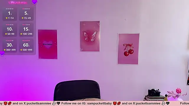 Sampuckettbaby's Live XXX Chat