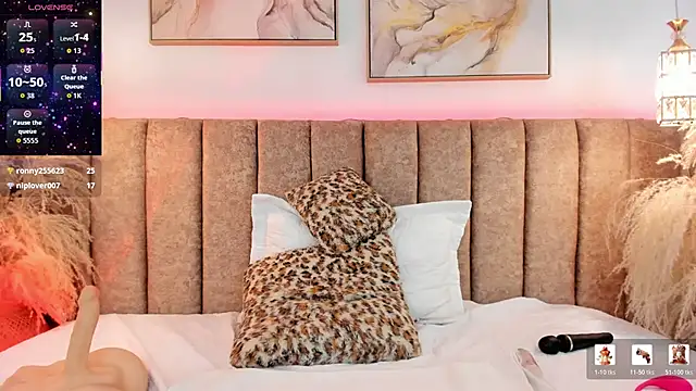 Show de __Ambar__ na webcam