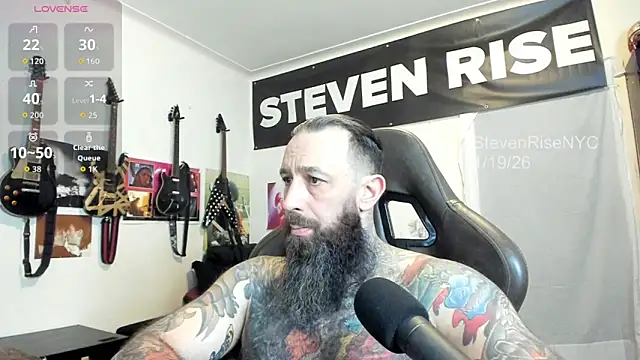 StevenRiseNYC Show in webcam