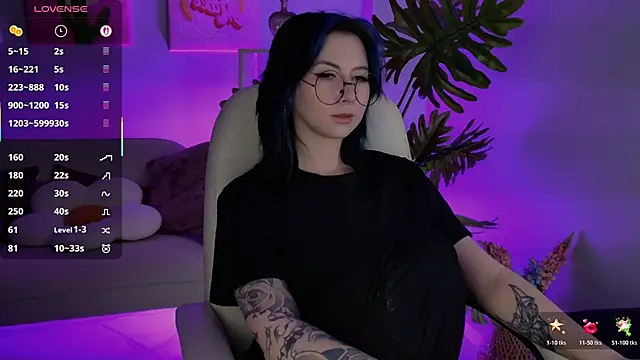 WesleeGray élő XXX-chatje