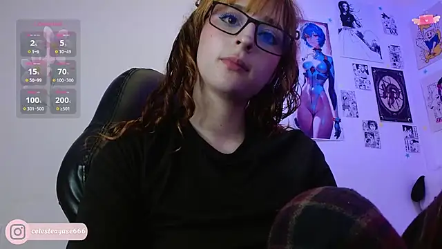 Chat +18 de CelesteAyase ao vivo