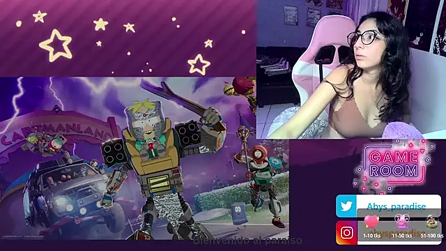 Chat XXX en directo de Abysparadise