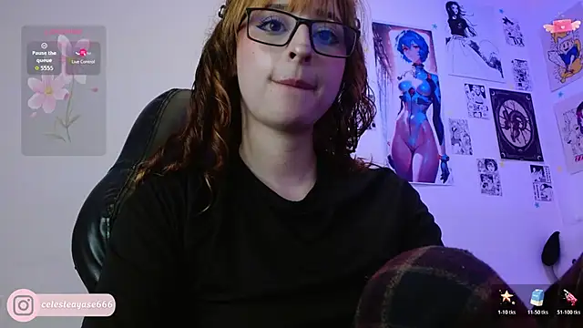 Chat +18 de CelesteAyase ao vivo