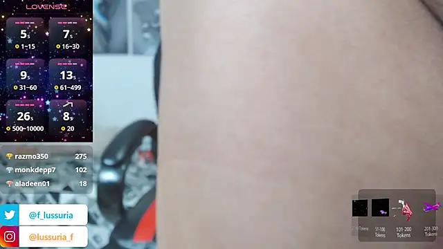 Chatroom XXX en direct de FranchescaSexy1