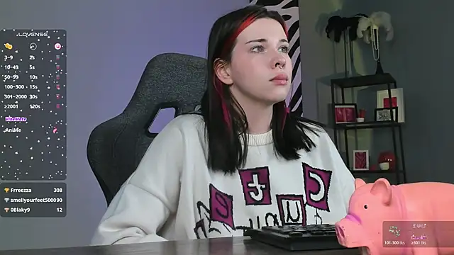 Chat +18 de AliceSunday ao vivo