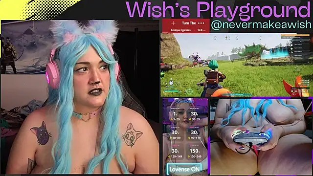 Chat +18 de nevermakeawish ao vivo