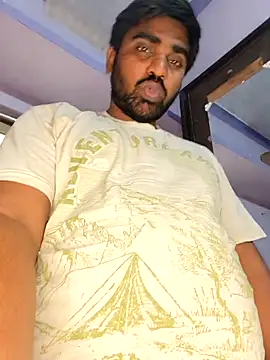 Harsha_Happy Show in webcam