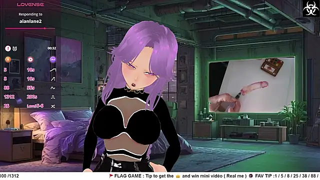 Lanathevirus élő XXX-chatje