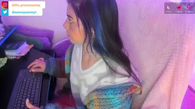 Sammysammy_ élő XXX-chatje