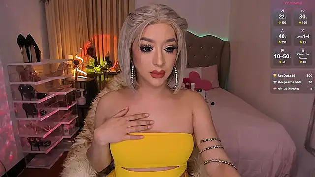 GoddessTransContessa Chat XXX in diretta