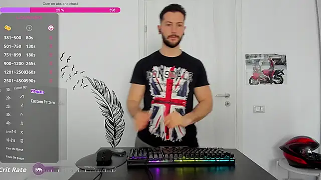 ZackFraser webkamerás műsora