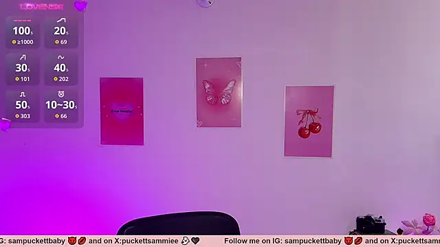 Sampuckettbaby's Live XXX Chat