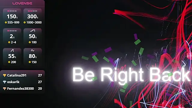 RosieBlossomのウェブカメラショー