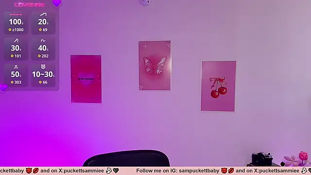 Czat XXX na żywo – Sampuckettbaby