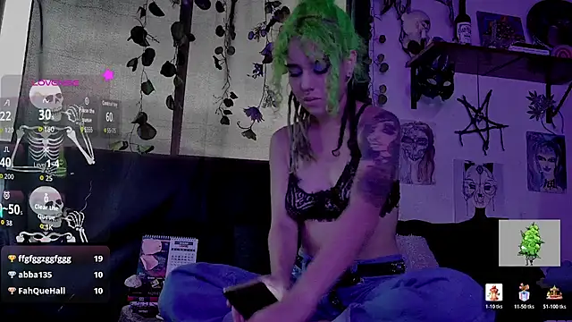 Show webcam de 420mussa