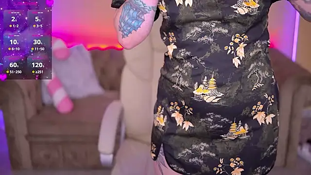 Chat +18 de TinaMelt ao vivo