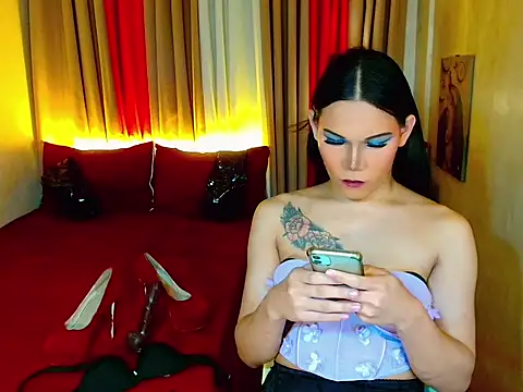 โชว์เว็บแคมของ Kelly_Shemale