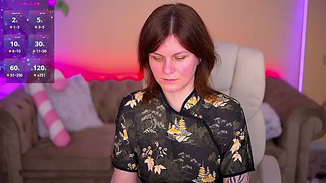 Chat +18 de TinaMelt ao vivo